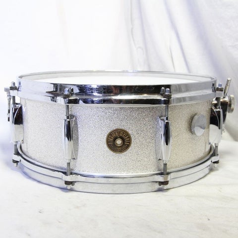【中古】GRETSCH / 60s #4157 Name Band 14x5.5 Silver Sparkle 60年代 グレッチ スネアドラム 【池袋店】