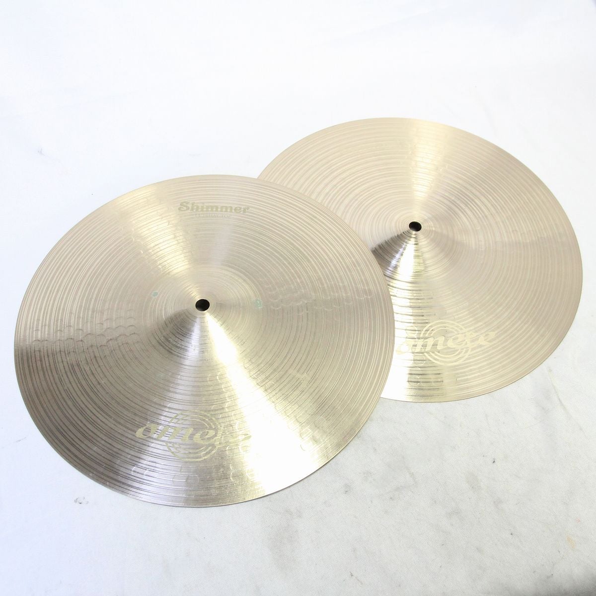 中古】OMETE CYMBALS / Shimmer Series Hihat 1012/1208 14インチ