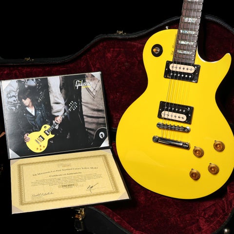 中古】GIBSON CUSTOM / 2018 Tak Matsumoto Les Paul Canary Yellow