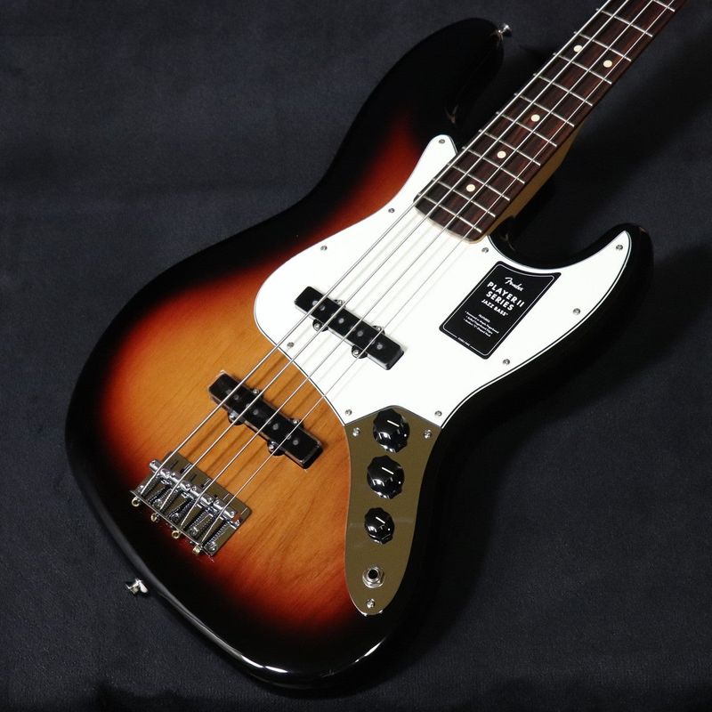 新品同様　Fender Player Jazz Bass 今日まで Fender / Player II Jazz Bass Rosewood Fingerboard 3-Color Sunburst