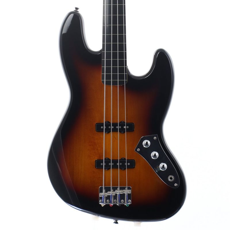 【中古】Squier /  Vintage Modified Jazz Bass Fretless 3-Color Sunburst 【梅田店】