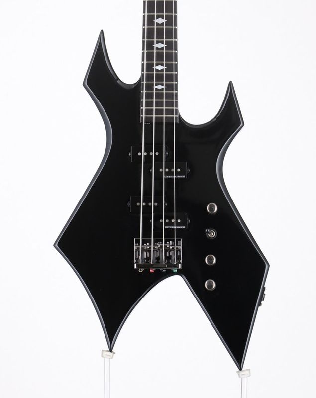 【中古】B.C.Rich / Warlock Bass NT(Neck-Through)BLK [3.82kg/2008年製]B.C.リッチ 【池袋店】