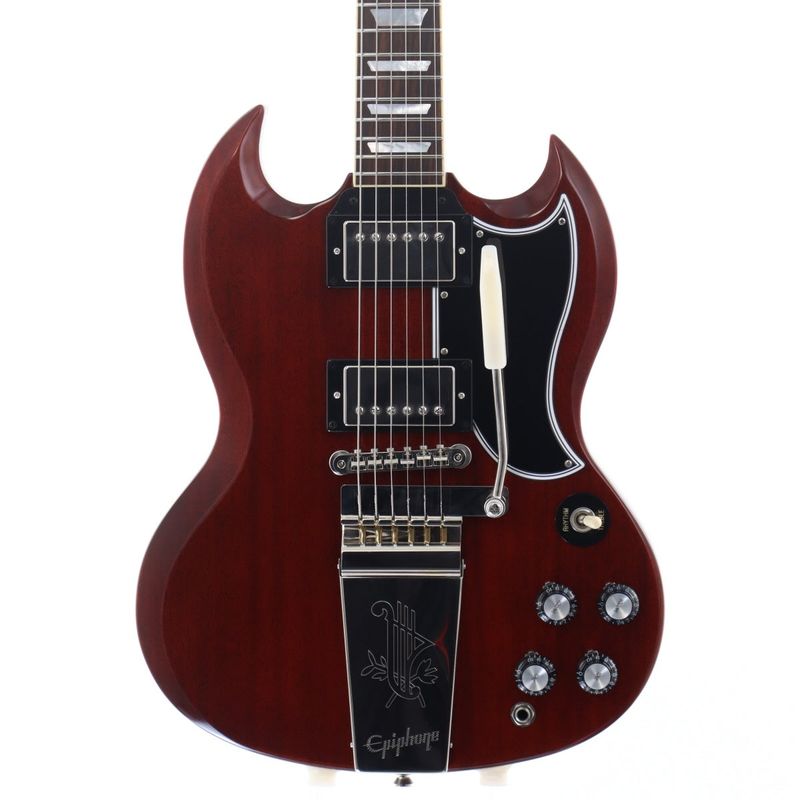 【中古】Epiphone / Inspired by Gibson Custom 1964 SG Standard w/Maestro Vibrola Cherry Red 【心斎橋店】