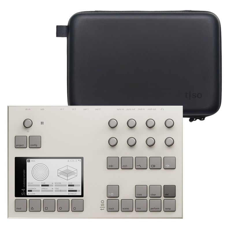 【美品】Torso Electronics S-4 Torso Electronics S-4 White Sculpting Sampler 【ケースセット