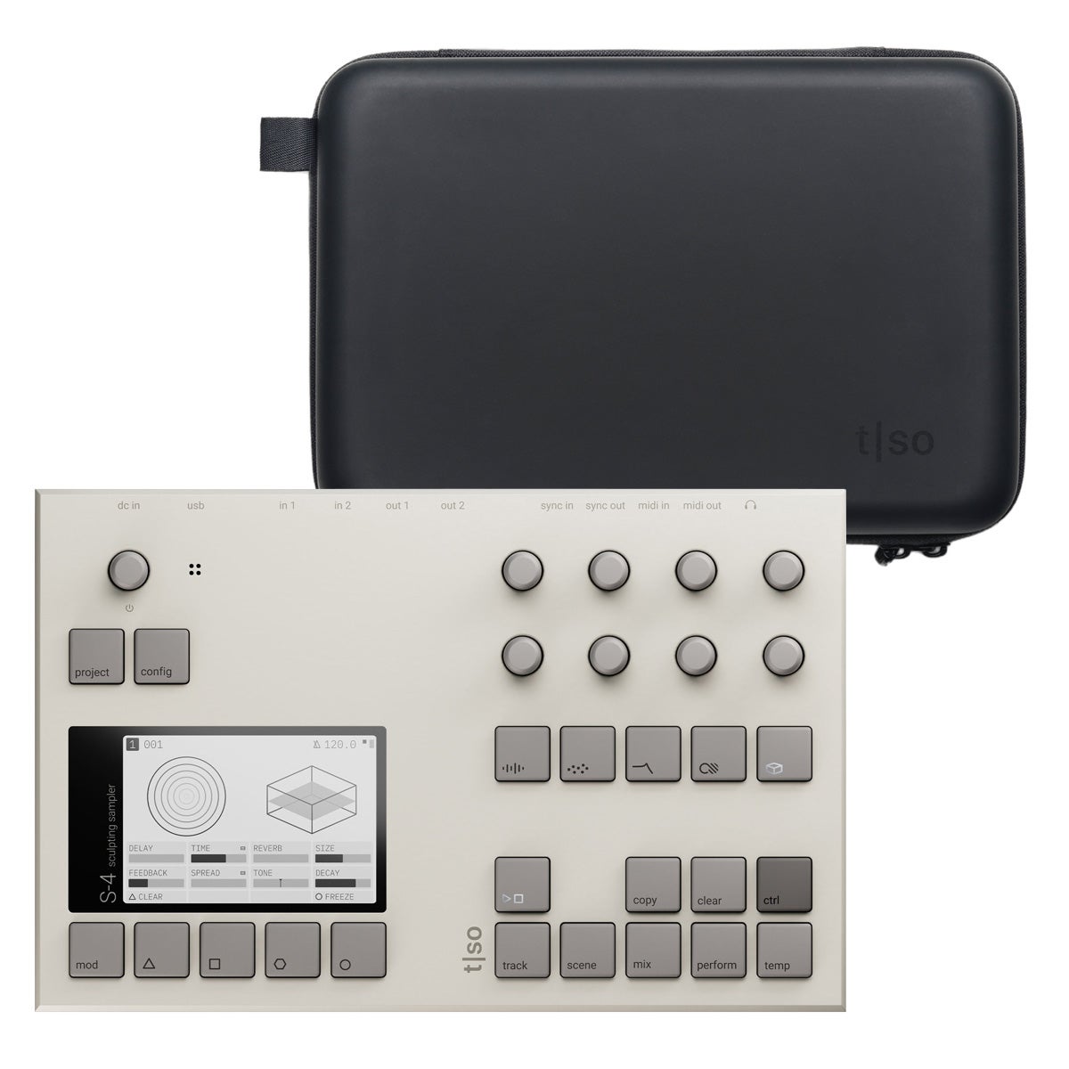 【美品】Torso Electronics S-4 Torso Electronics S-4 White Sculpting Sampler 【ケースセット