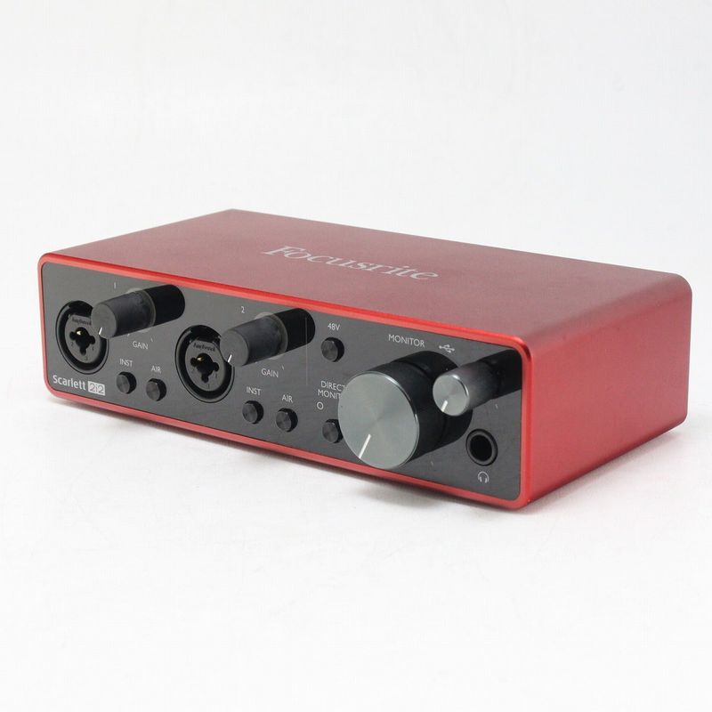 Focusrite Scarlett 2i2 3rd Gen 未使用 付属品完備 中古】 FOCUSRITE / Scarlett 2i2 Gen3 【御茶ノ水本店】 | USB