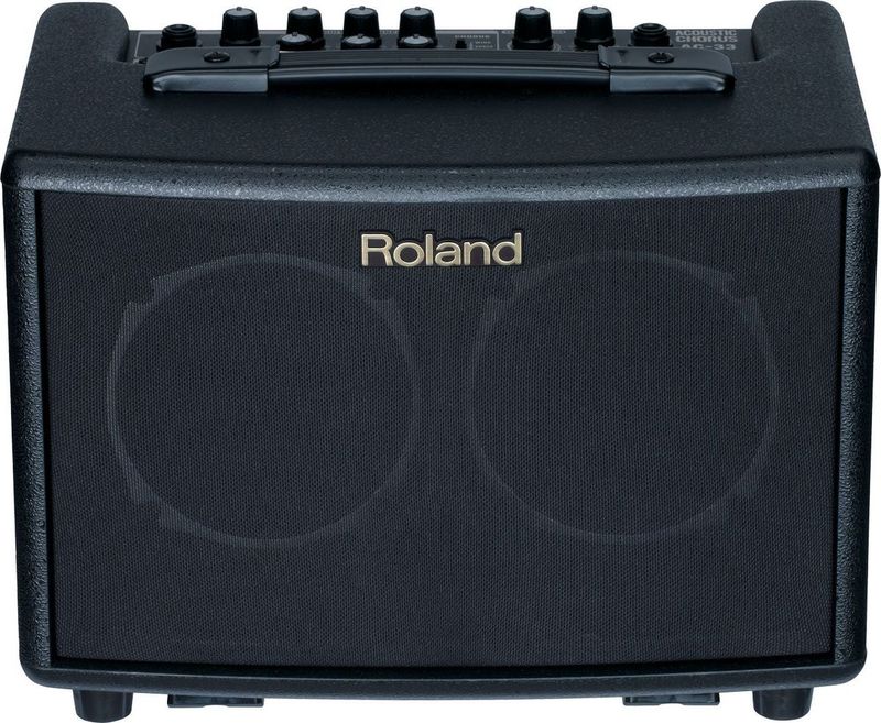 Roland AC-33 アコースティックギターアンプ 電池駆動可 本体のみ Roland / AC-33 Acoustic Chorus 【アコースティックギター用アンプ