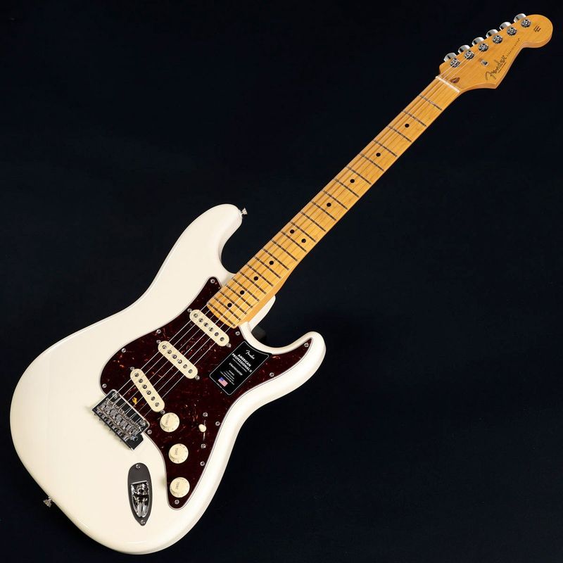 Fender/ American Professional II Stratocaster Maple Olympic White 《特典付き》 [3.69kg]【池袋店】