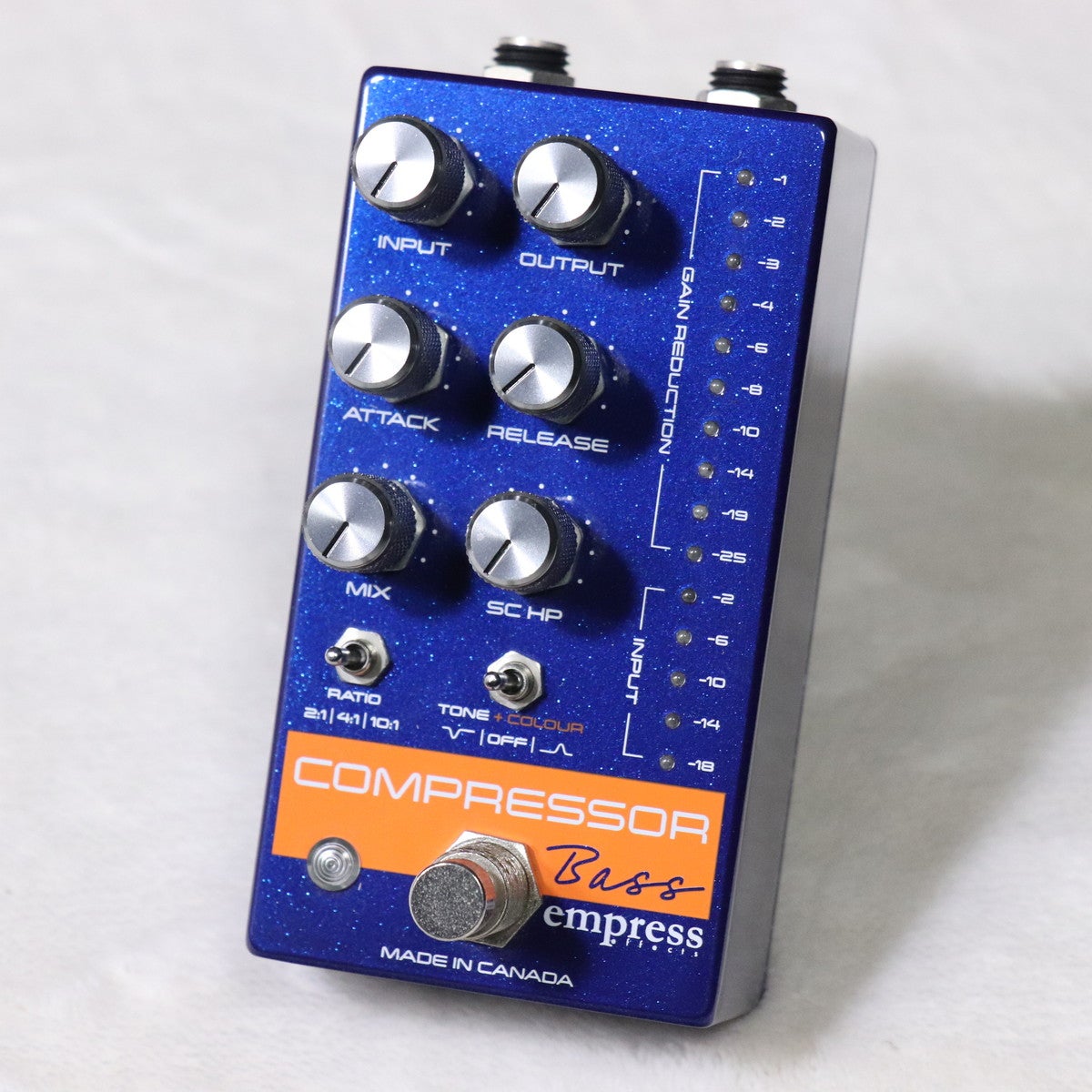 Empress Effects Bass Compressorコンプレッサー 中古】empress effects / Bass Compressor blue sparkle 【梅田店