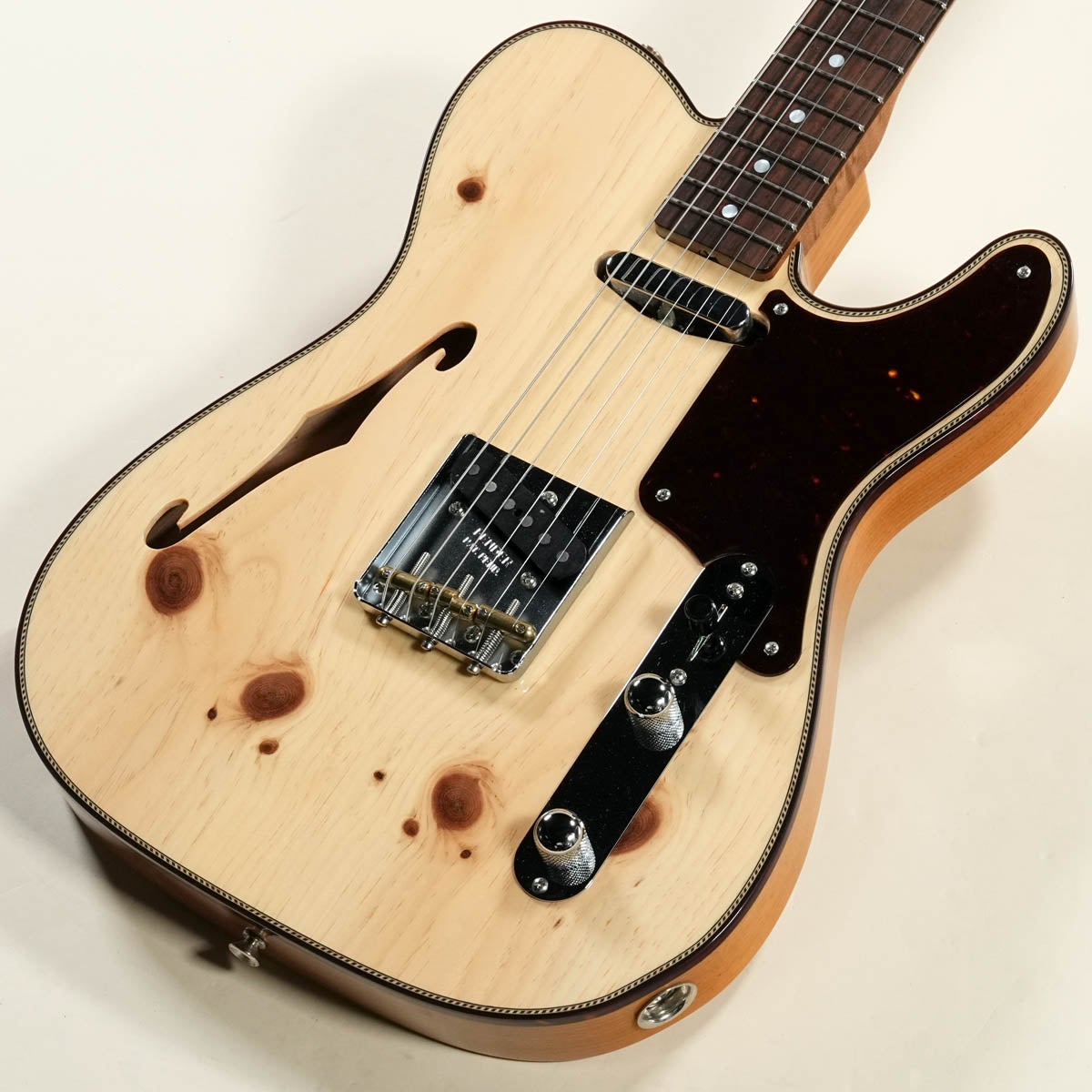 Fender Telecaster ナチュラル Fender Custom Shop / Artisan Knotty Telecaster Thinline NOS Aged