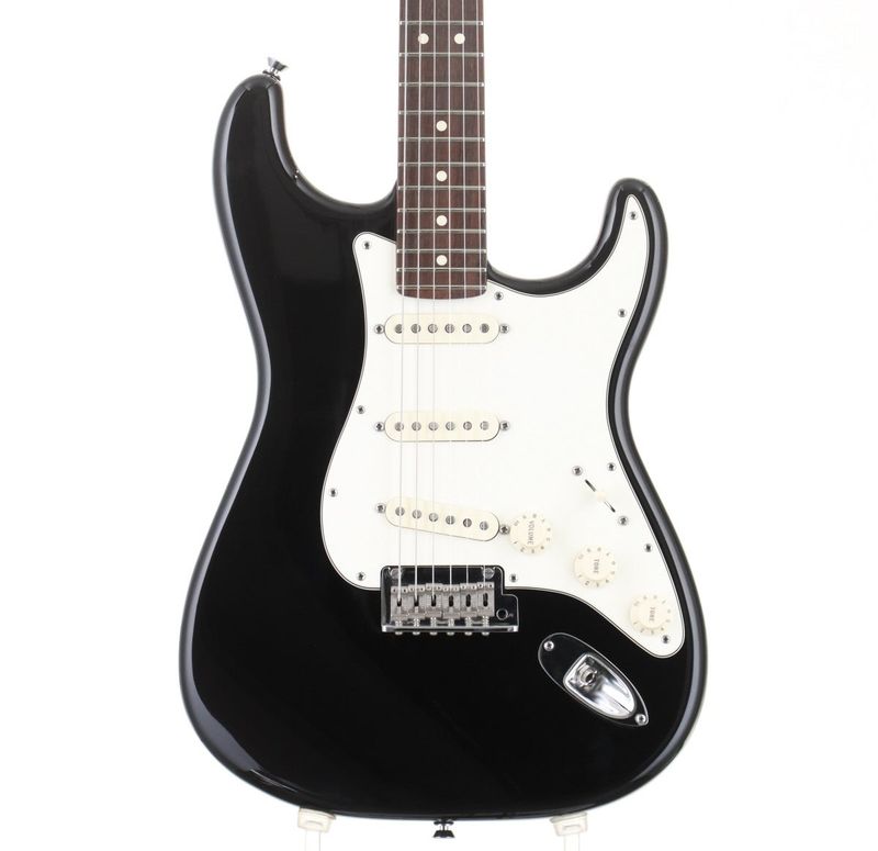 中古】FENDER / American Standard Stratocaster Upgrade Black 【新宿