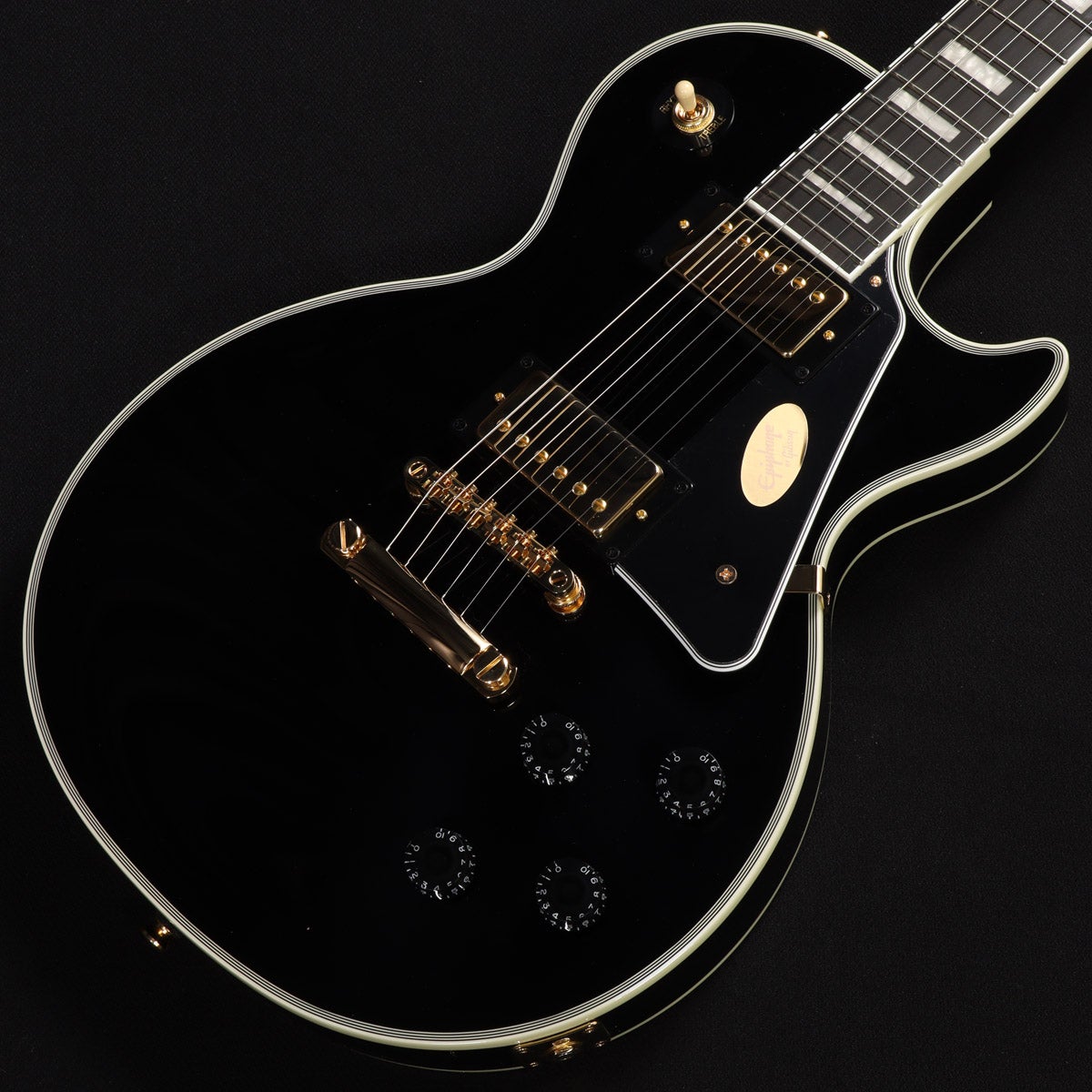 Epiphone / Inspired by Gibson Les Paul Custom Ebony ≪S/N