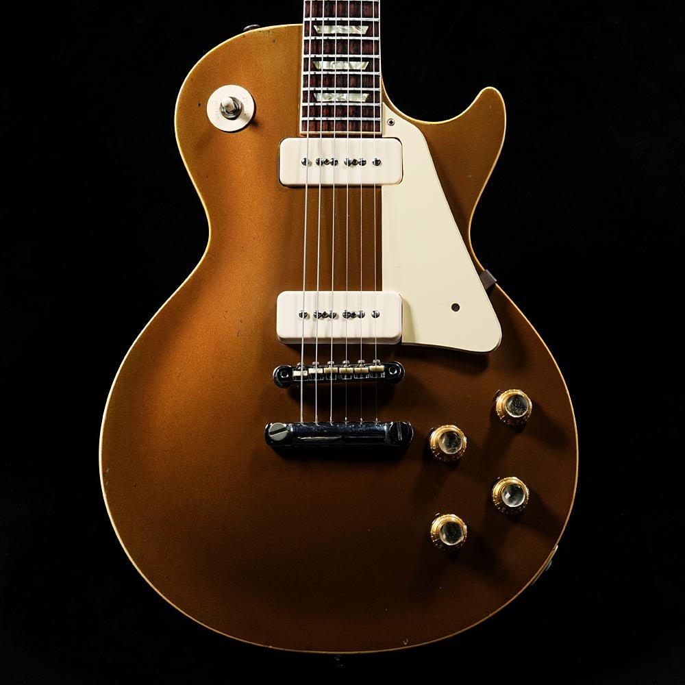 Les Paul タイプ Goldtop コピー品 Vintage】Gibson / 1969 Les Paul Standard Gold Top【ネックリペア