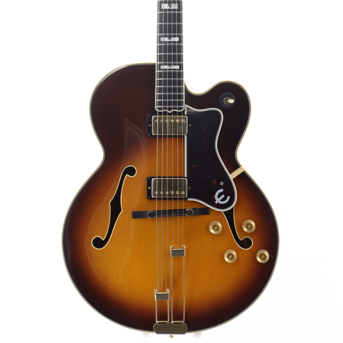 エピフォンEpiphoneエンペラーJ 寺田楽器製 フルアコ 状態良し・美品です 中古】Epiphone / EMPEROR-J Vintage Sunburst 【梅田店】【値下げ