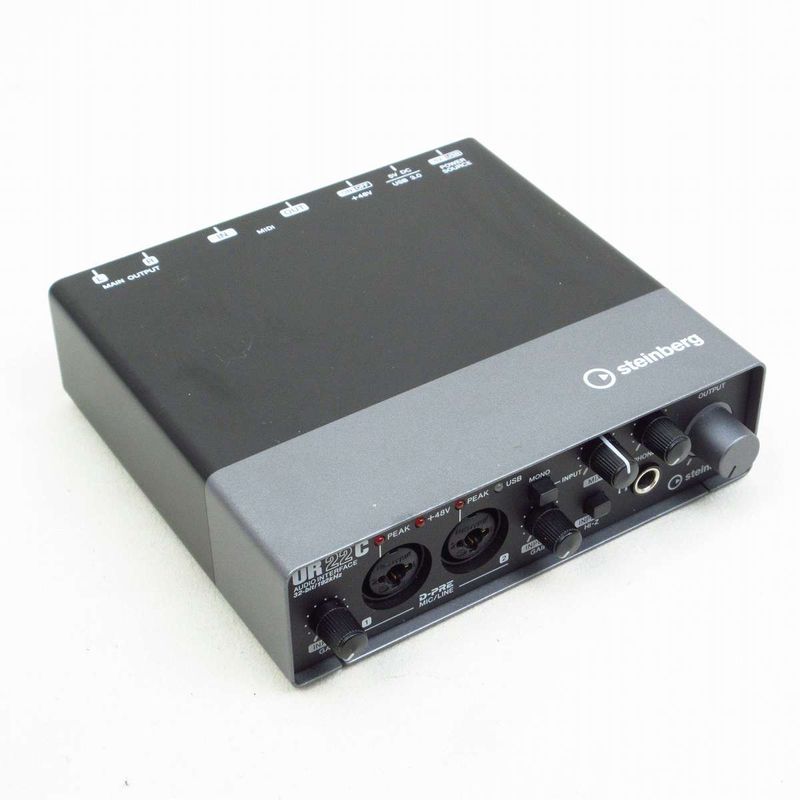 【中古品】Steinberg UR22C USBオーディオインターフェイス 中古】steinberg / UR22C 2IN&2Outのオーディオインターフェイス
