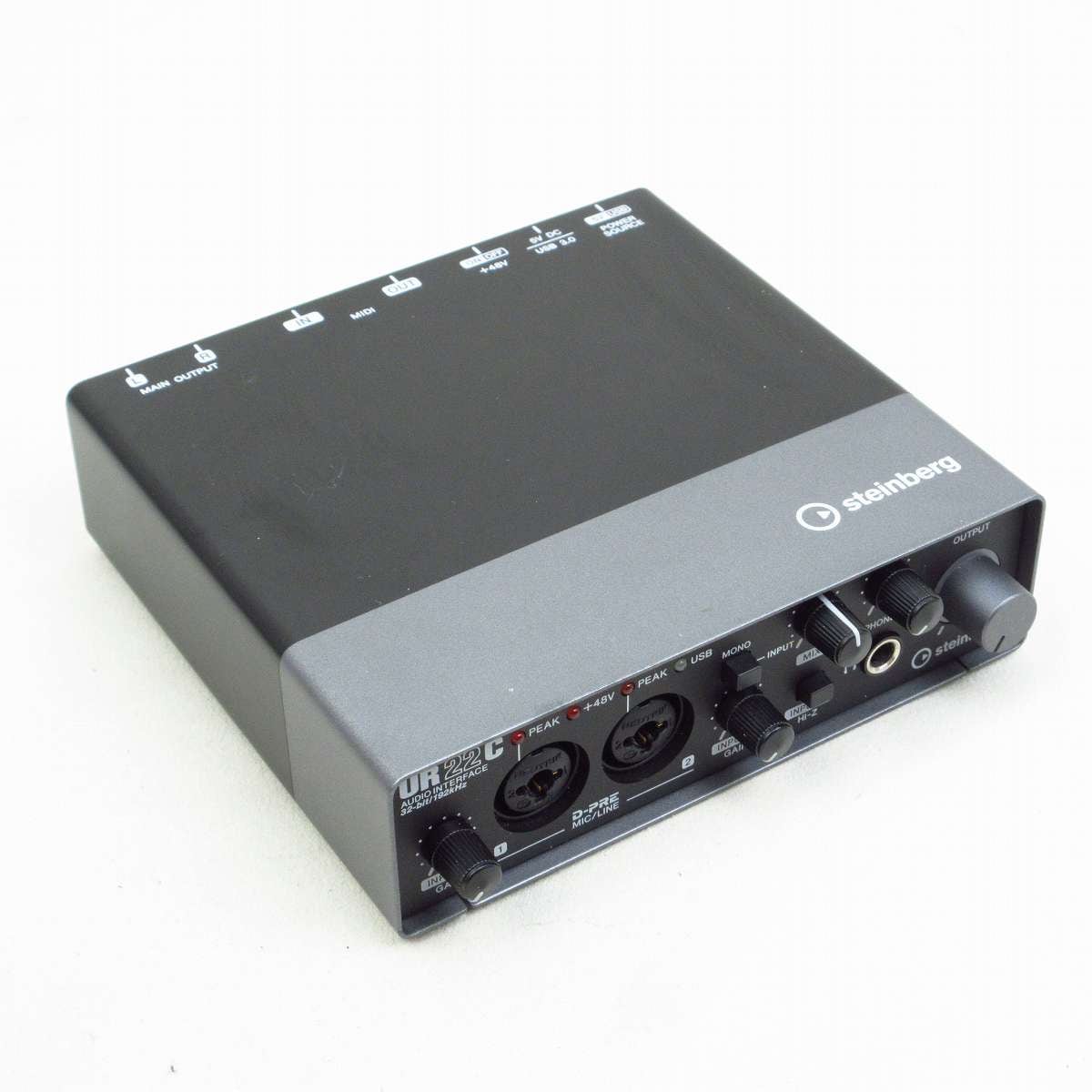 中古】steinberg / UR22C 2IN&2Outのオーディオインターフェイス