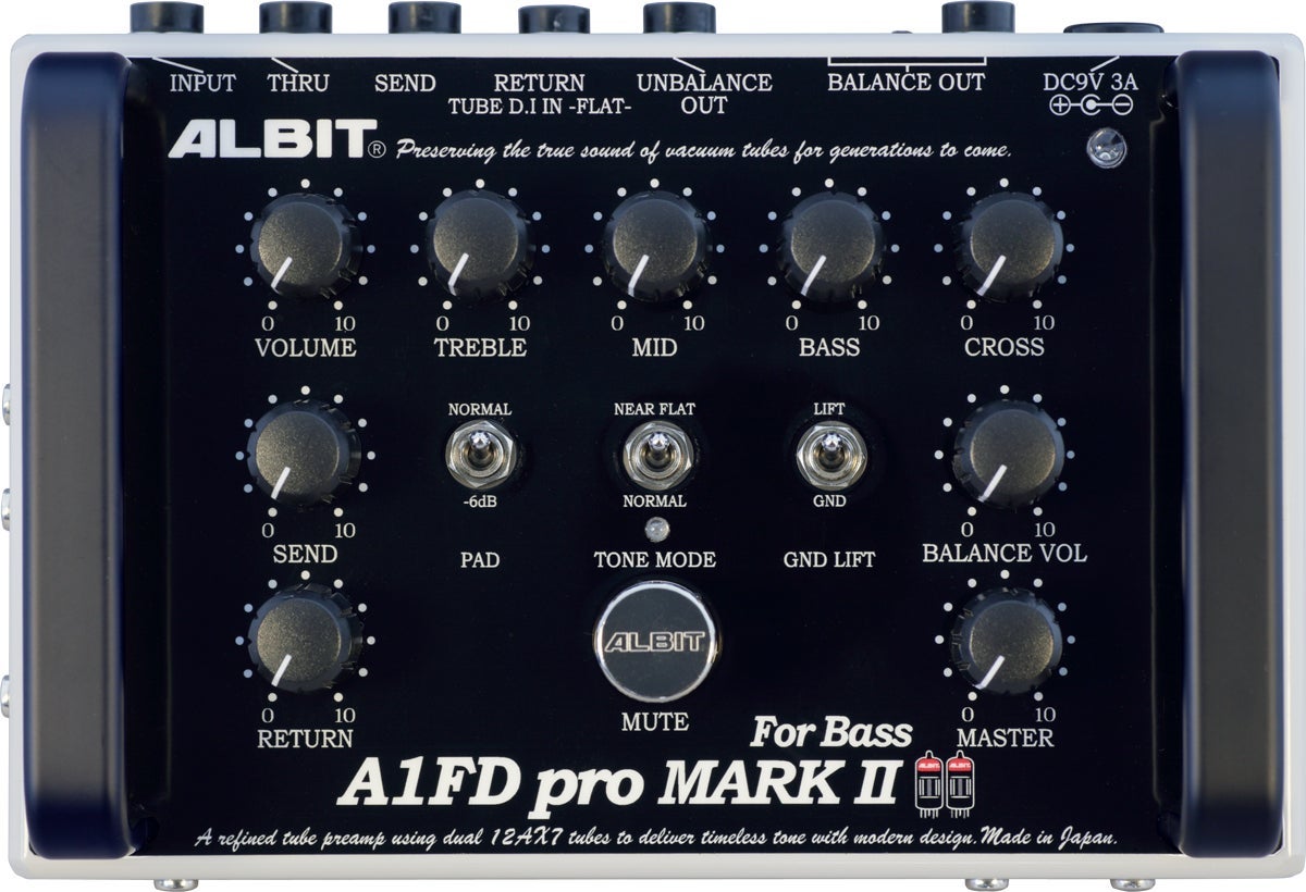 新品 ALBIT A1FD pro MARK II For Bass プリアンプ ベース用プリアンプ] ALBIT / A1FD pro MARK II For Bass GUITAR PRE