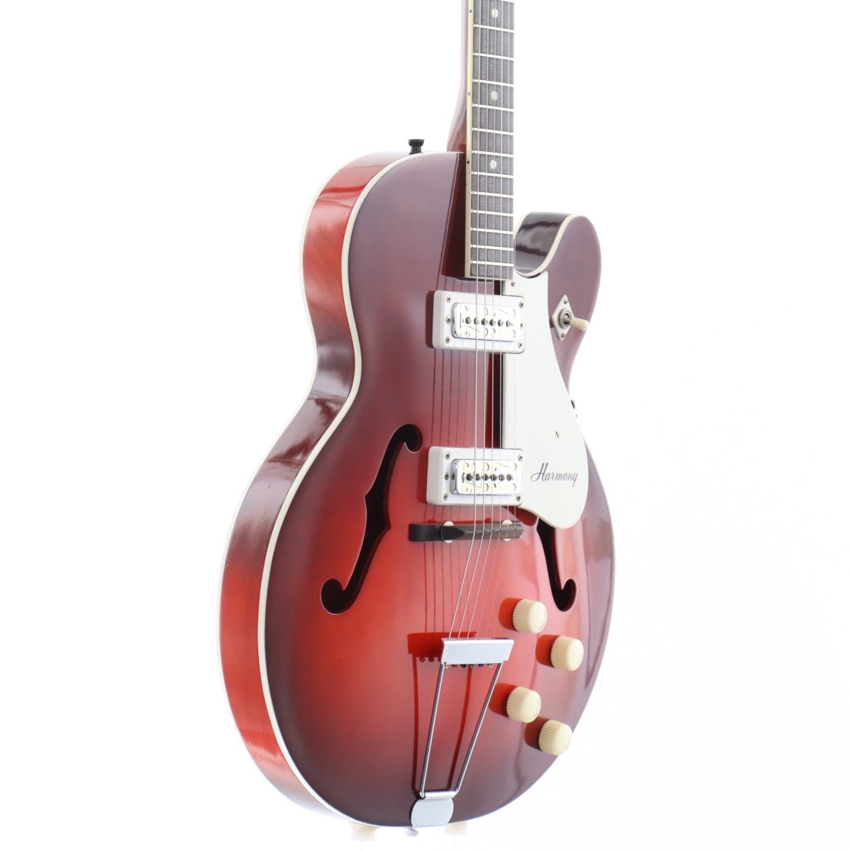 美品】Harmony Rocket 復刻モデル セミアコースティックギター とても