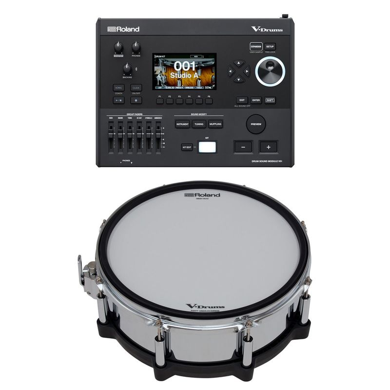 Roland / V51 音源モジュールと PD-14DSX デジタル・スネアパッド・セット