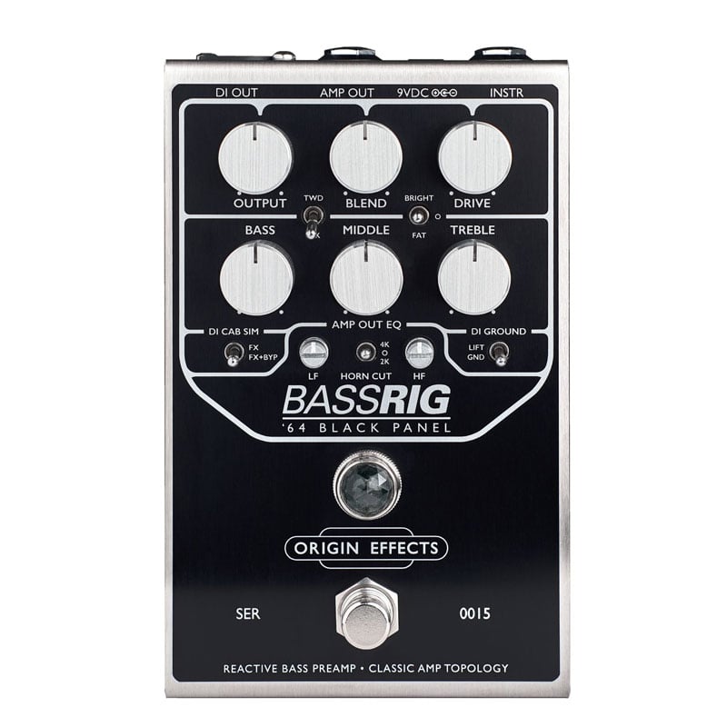 ORIGIN EFFECTS / BassRIG '64 Black Panel ベース プリアンプ【心斎橋