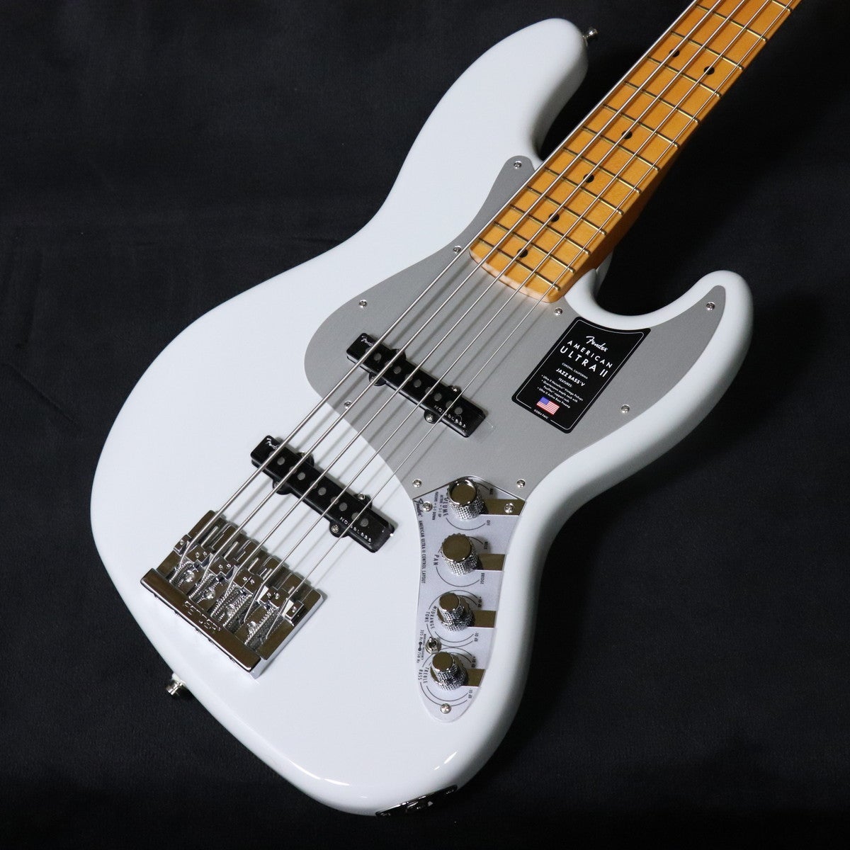 Fender / American Ultra II Jazz Bass V Maple Fingerboard Avalanche