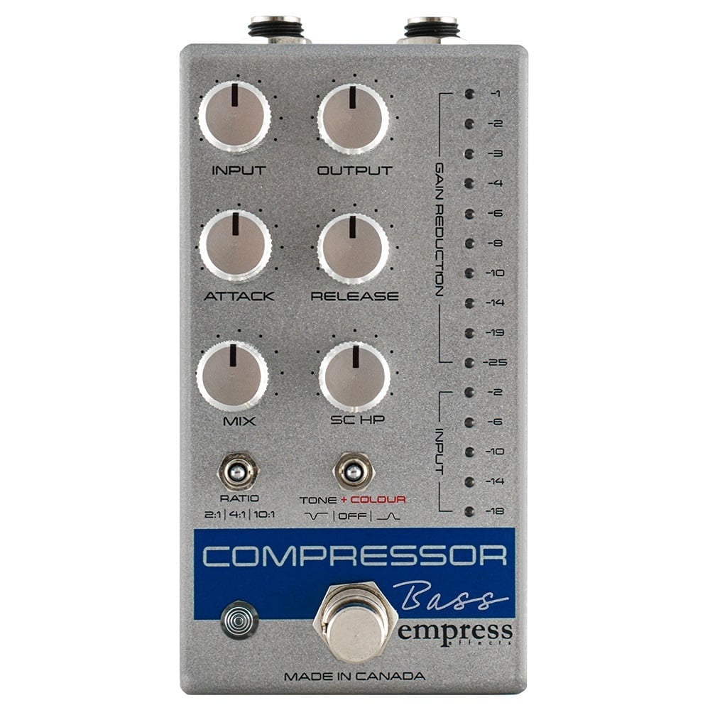 ギター Empress Bass Compressor Silver Empress Effects / Bass Compressor Silver Compressor for Bass