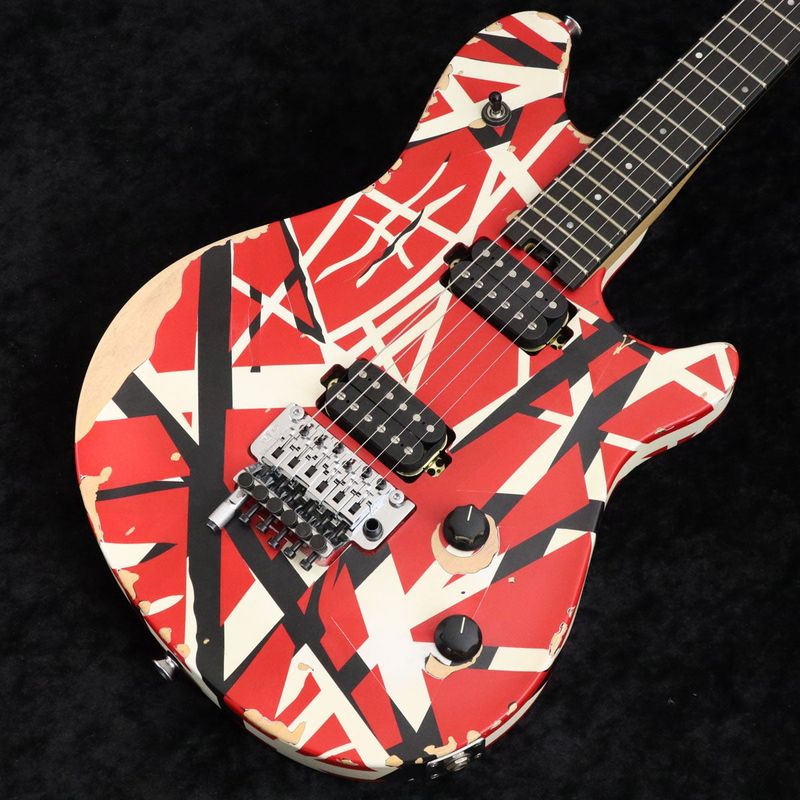 【美品】EVH Wolfgang Special Ebony EVH / Limited Edition Wolfgang Special Striped Series Ebony FB Red
