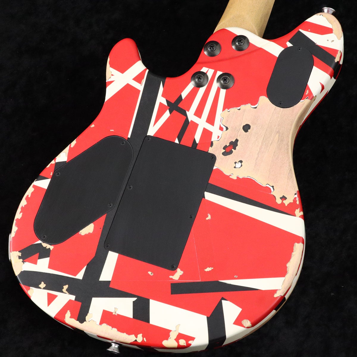 EVH / Limited Edition Wolfgang Special Striped Series Ebony FB Red