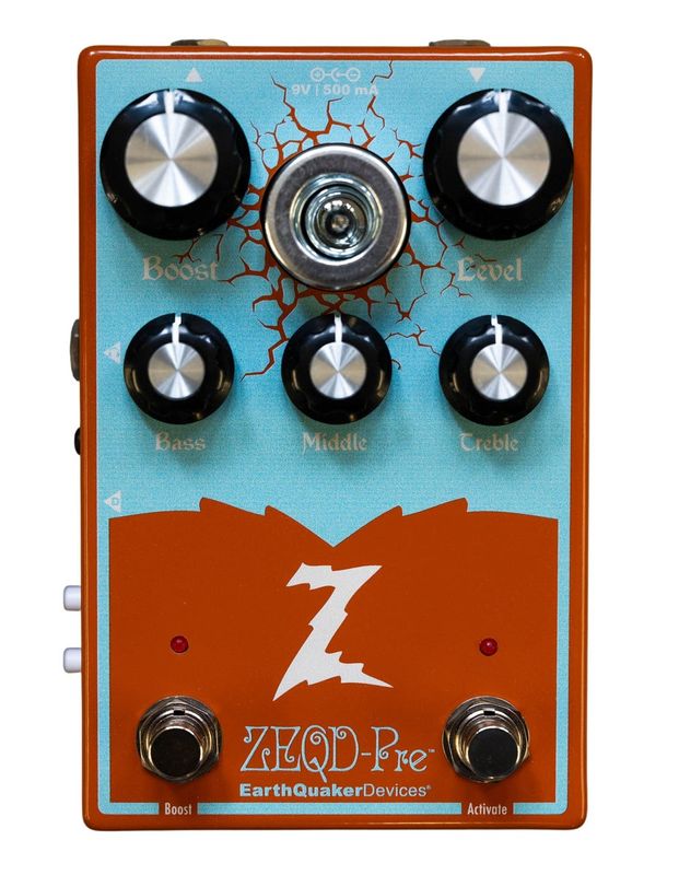 EarthQuaker Devices / ZEQD-Pre Dr. Z Amplificationコラボ アナログ真空管プリアンプ 【国内イシバシ楽器限定/2026年限定カラーリミテッド】 【横浜店】