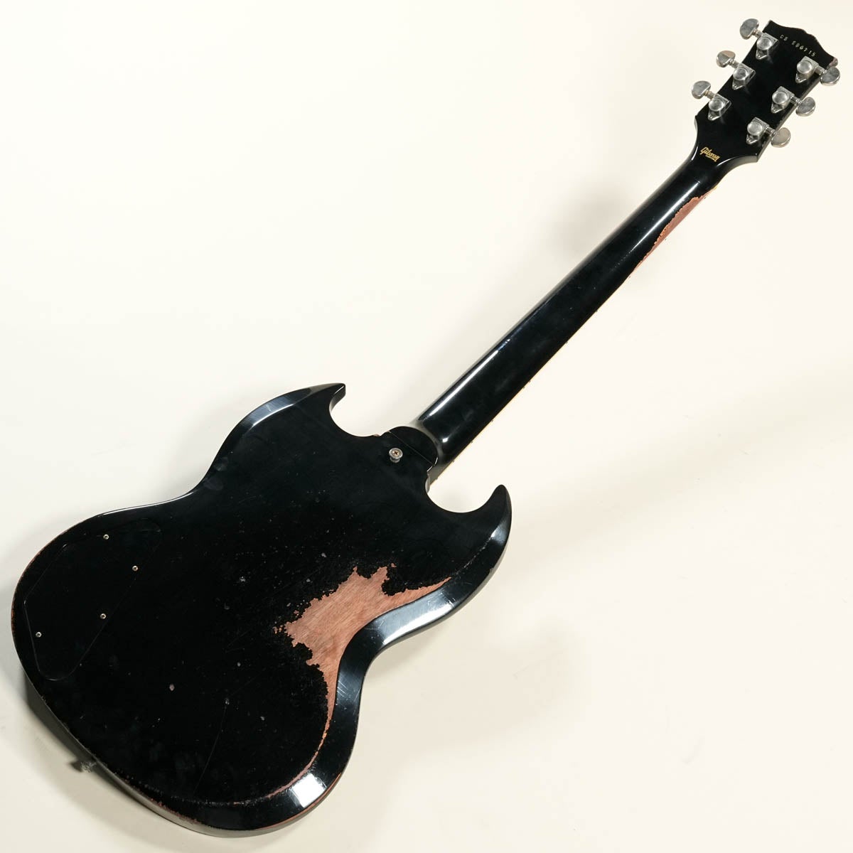 Gibson Custom / Limited Edition Murphy Lab SG Custom w/Batwing P-90 Heavy Aged Ebony 【시부야점】《장기 매장 전시품 자잘한 흠집 아울렛 특가》《시부야점 세일》 사진 4