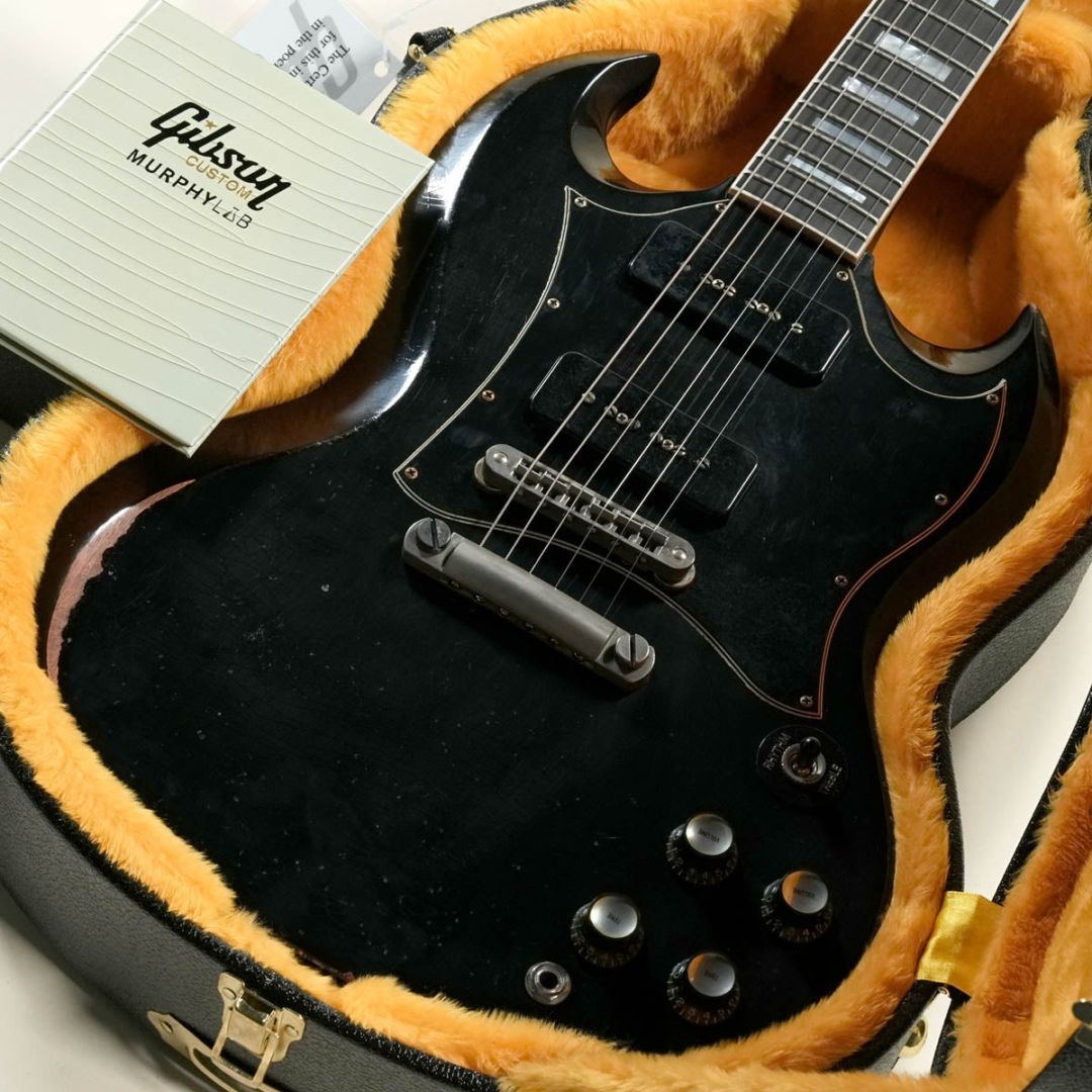 Gibson Custom / Limited Edition Murphy Lab SG Custom w/Batwing P