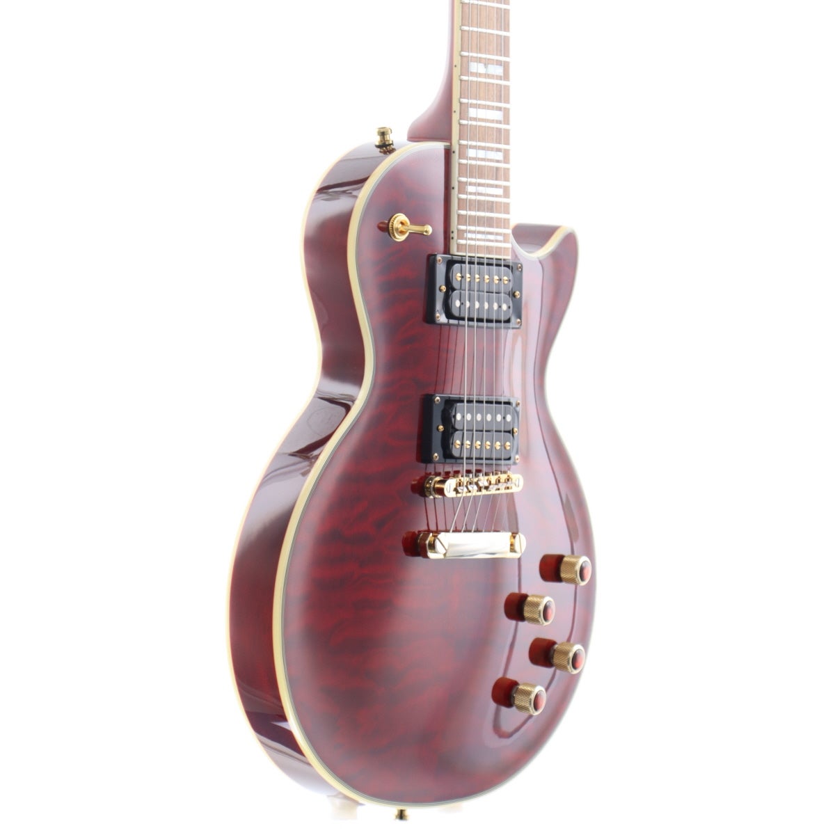 中古】Epiphone / Prophecy Les Paul Custom Plus GX Black Cherry