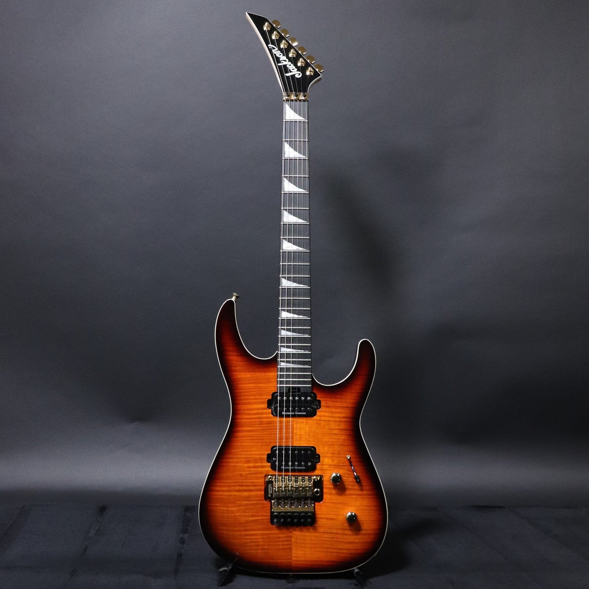Jackson / MJ Series Dinky DK Flame Maple Ebony Fingerboard Amber 