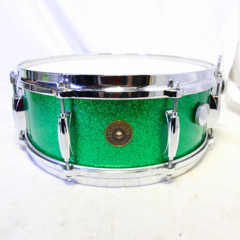 中古】GRETSCH / 60s #4157 Name Band 14x5.5 Green Sparkle 【池袋店