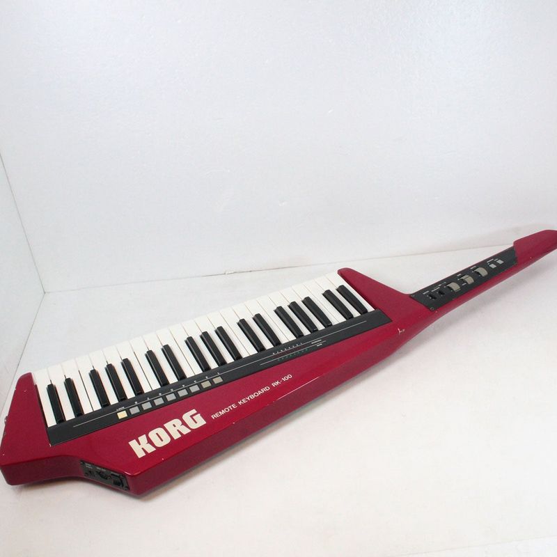 KORG RK-100S ショルダーキーボード 動作確認済み 付属品有 中古】KORG / RK-100 RED 【渋谷店】 | ショルダーキーボード