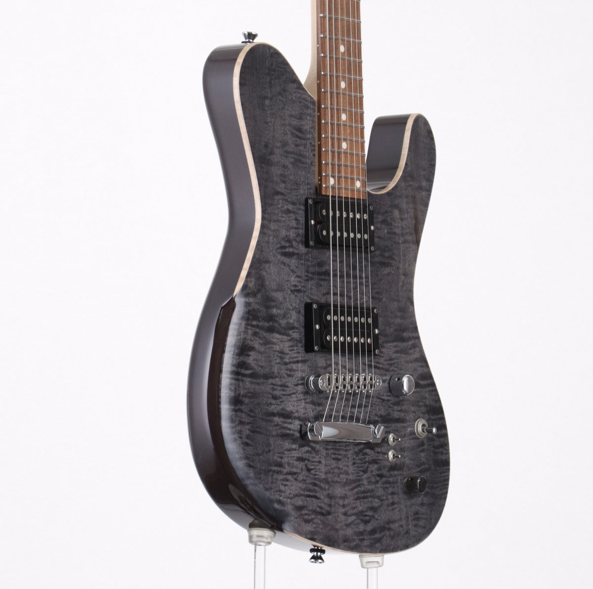 中古】DRAGONFLY / BORDER CUSTOM 7st 666 Flame Maple Top Trans