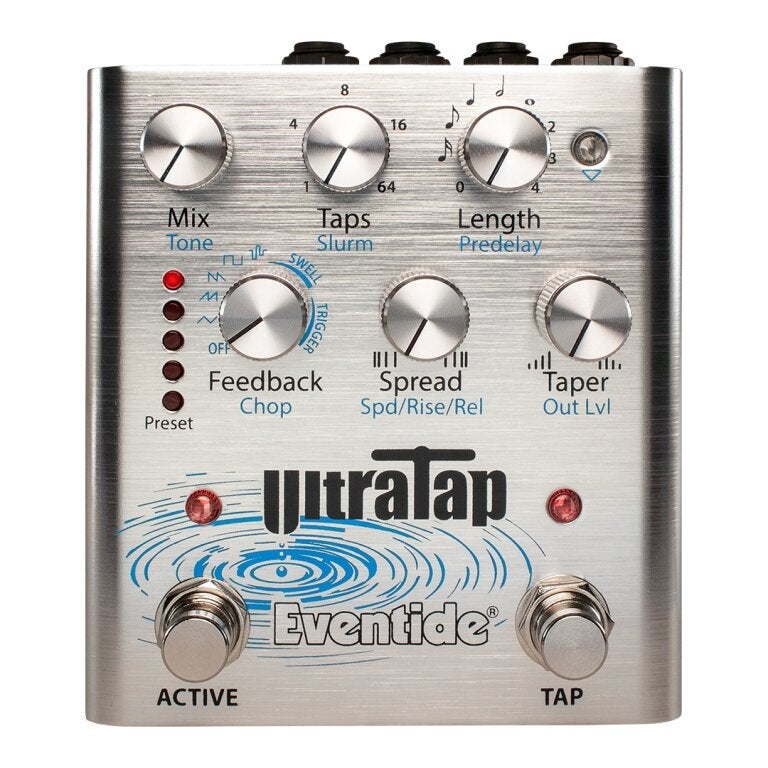 Eventide / UltraTap Rhythmic Tap Delay with Reverb マルチタップディレイペダル イーヴンタイド 【正規国内輸入代理店商品】【梅田店】