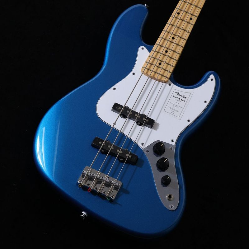 Fender / Standard Jazz Bass Maple Fingerboard White Pickguard Aqua Marine Metallic  【3.92kg】【B級アウトレット特価】 【御茶ノ水本店】