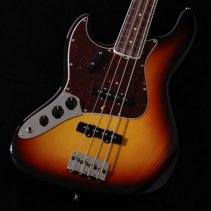 Fender / American Vintage II 1966 Jazz Bass Left-Hand Rosewood Fingerboard 3-Color Sunburst  【左利き用】【B級アウトレット特価】 【御茶ノ水本店】