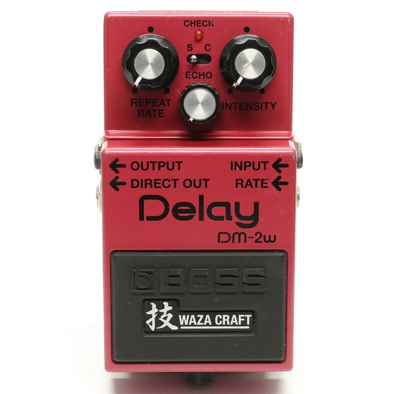 BOSS DM-2W Delay Waza Craft 美品　送料込 中古】BOSS / DM-2W / WAZA CRAFT / Delay 【心斎橋店】 | ディレイ