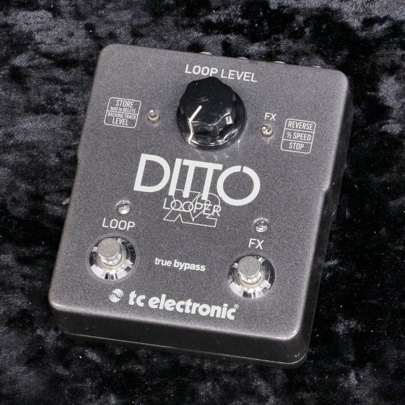 【しろ】tc electronic DITTO X2 LOOPER中古良品 中古】TC ELECTRONIC / DITTO X2 【新宿店】 | ループサンプラー