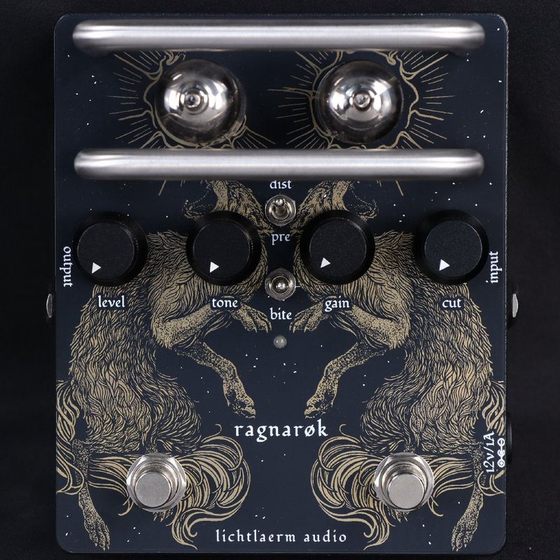 【新製品】[ディストーションペダル究極の集大成]  Lichtlaerm Audio リヒラム オーディオ / Ragnarok Tube Distortion/Preamp ディストーション プリアンプ【国内正規品】