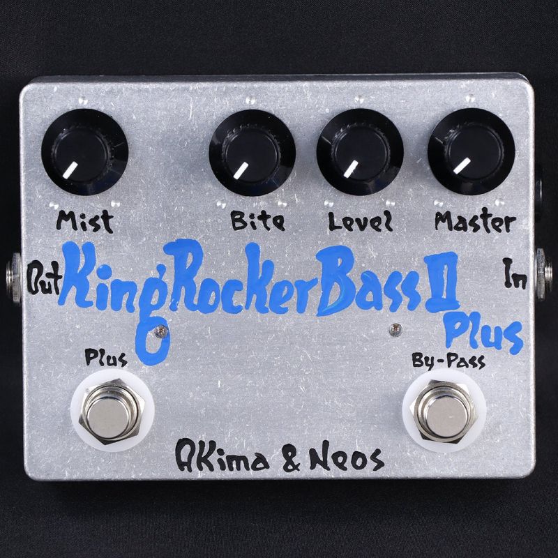 【新製品】［ベース用エフェクター］ AKIMA&NEOS / King Rocker BassII Plus ANS-EF-14 アキマ&ネオス 日本製 Made in Japan