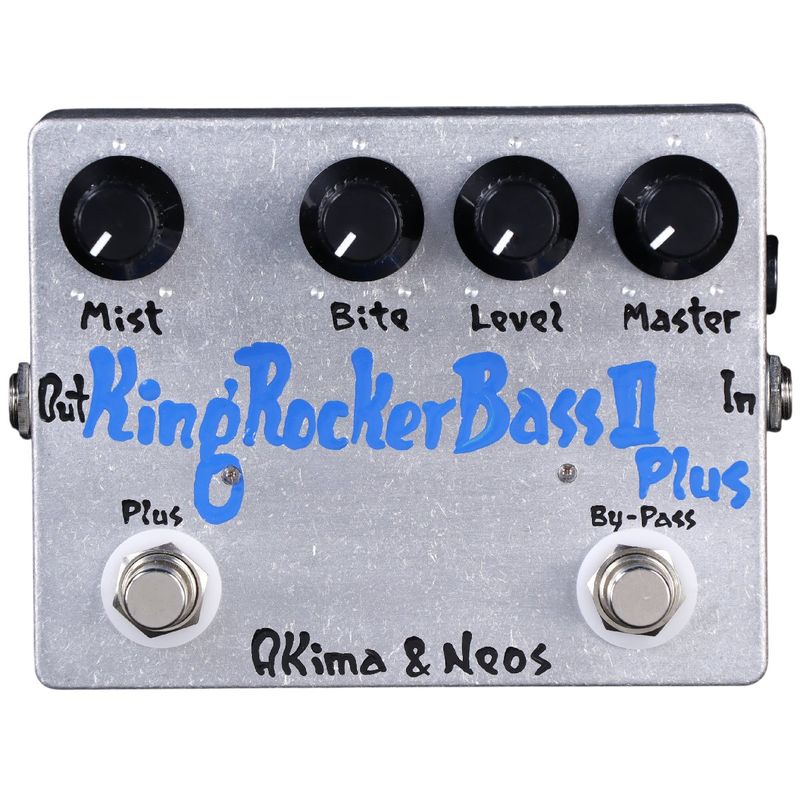 [ベース用エフェクター/独自のクランチサウンド]  AKIMA&NEOS / King Rocker BassII Plus ANS-EF-14 アキマ&ネオス 日本製 Made in Japan
