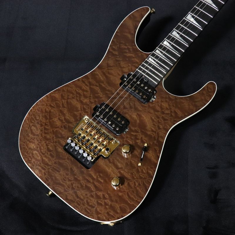 Jackson / MJ Series Dinky DK Burl Mahogany Ebony Fingerboard Dark