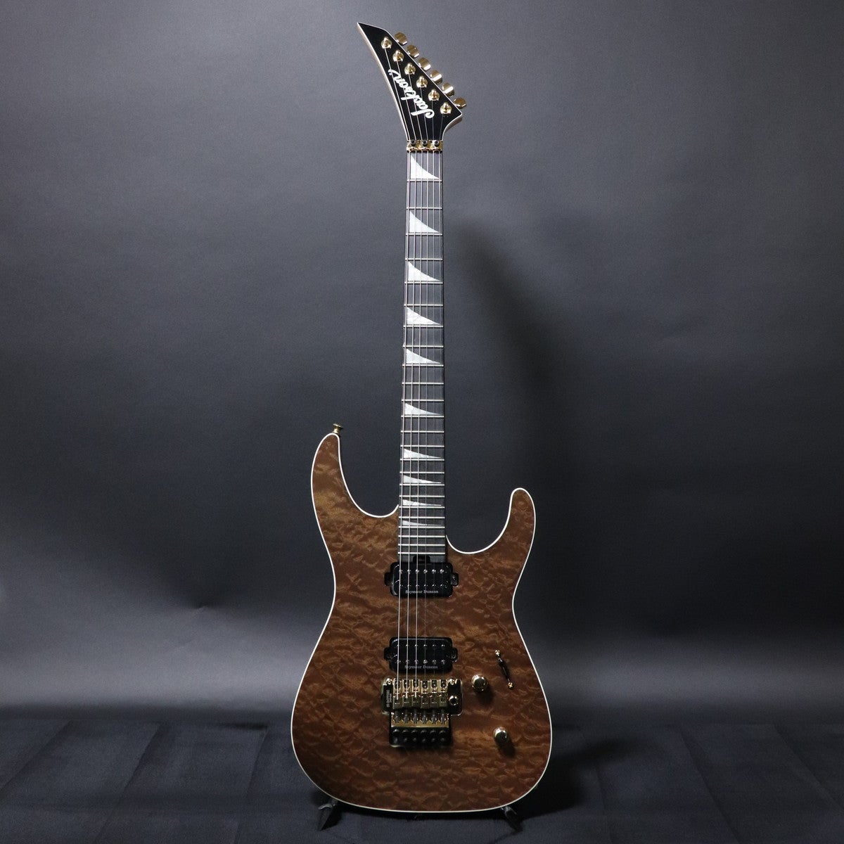 Jackson / MJ Series Dinky DK Burl Mahogany Ebony Fingerboard Dark