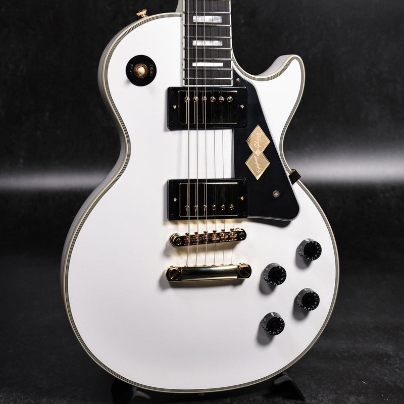 Epiphone / Inspired by Gibson Custom Les Paul Custom Alpine White 【S/N 25091530209】【名古屋栄店】