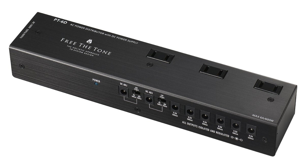 FREE THE TONE / PT-6D AC POWER DISTRIBUTOR with DC POWER SUPPLY