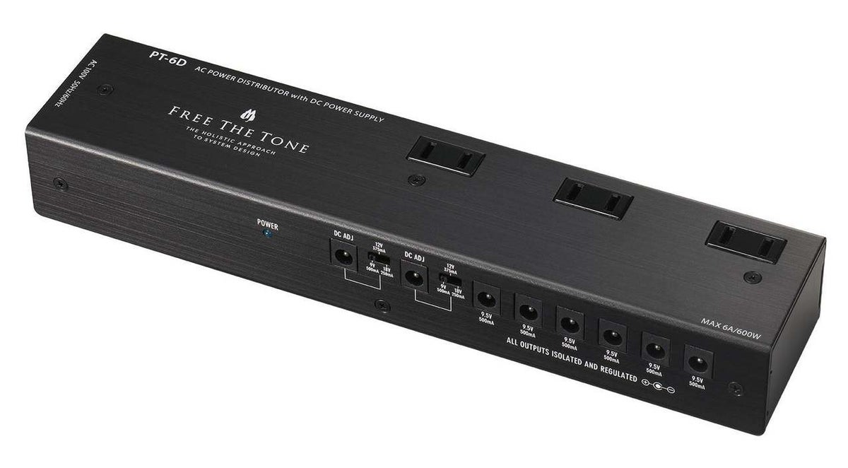 新製品】 FREE THE TONE / PT-6D AC POWER DISTRIBUTOR with DC POWER
