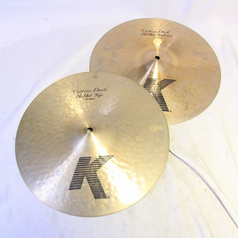 中古】ZILDJIAN / K.Custom Dark 14 Hihat 1076g / 1168g Kジルジャン